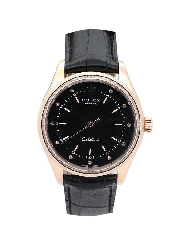 Rolex Cellini 4233/8 gold dial