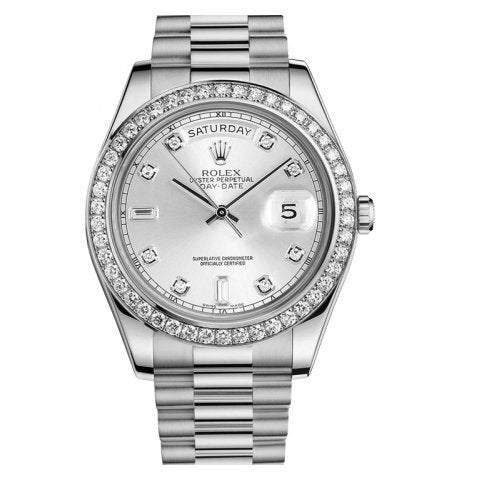 Rolex Day-Date Platinum 118346  Mens 36MM