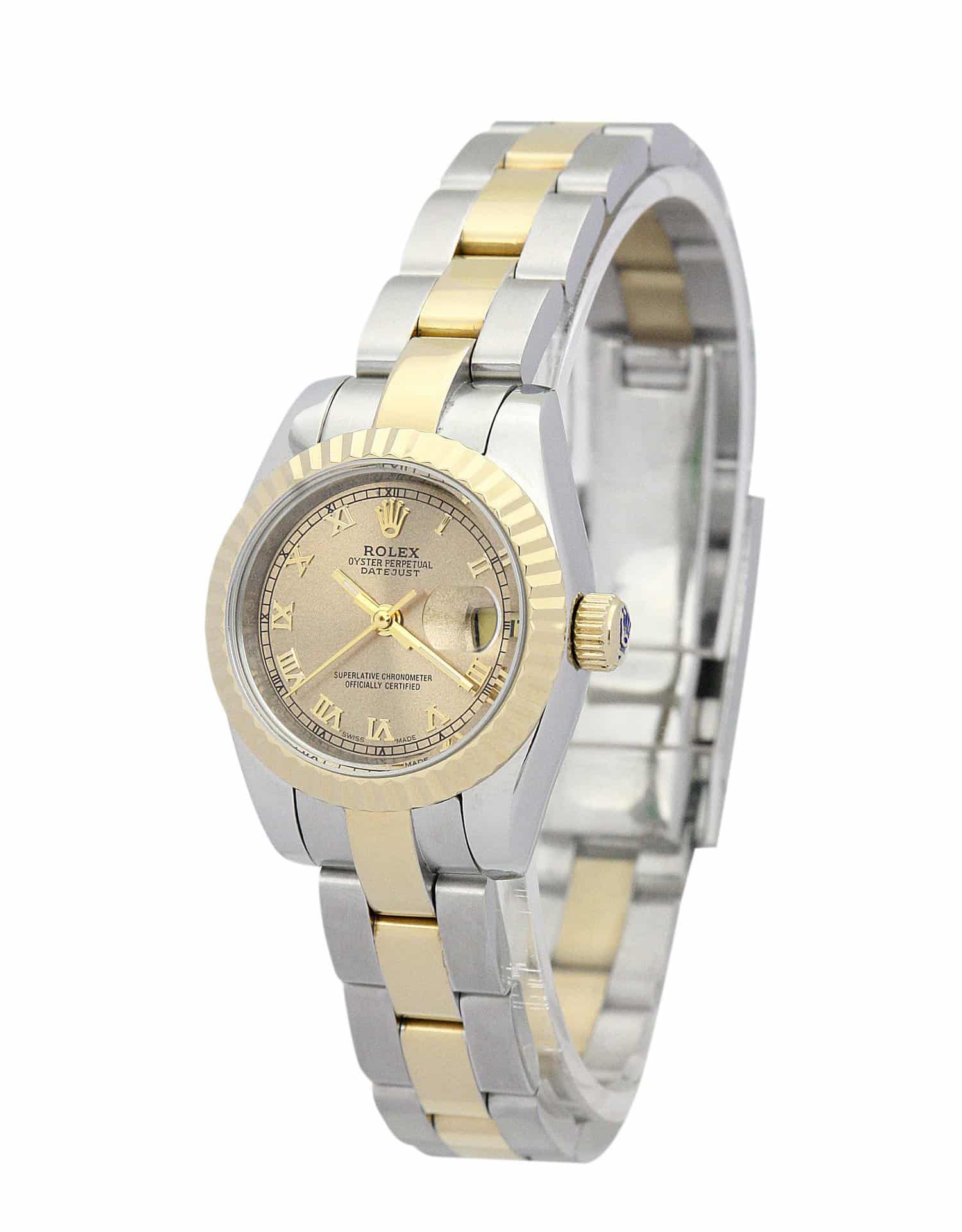 Rolex Datejust Lady Yellow Gold Dial 179163 Ladies 26MM