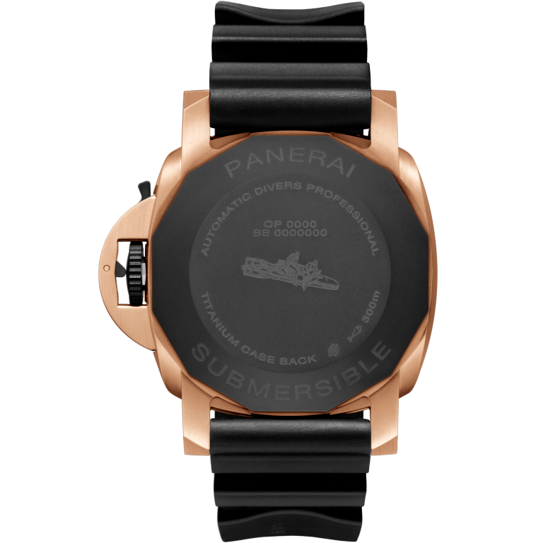 Submersible Black QuarantaQuattro Goldtech&trade; OroCarbo 44mm