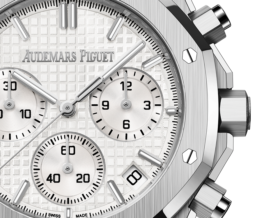 AUDEMARS PIGUET Silver-Toned Dial CHRONOGRAPH 41mm