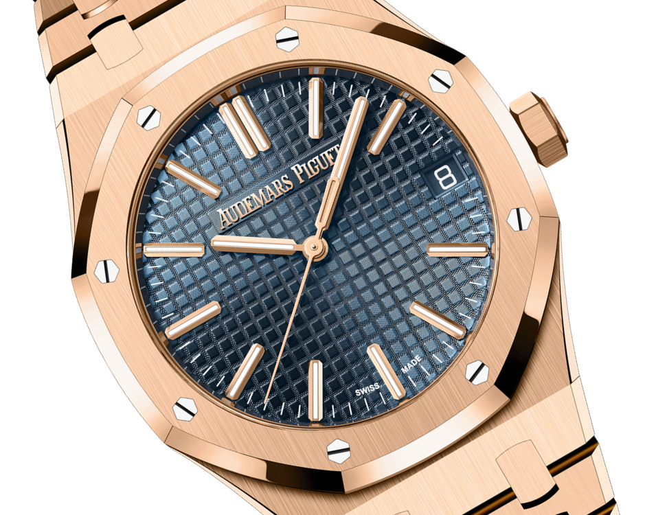 AUDEMARS PIGUET Pink Gold &ldquo;Bleu nuit nuage 50&rdquo; Dial 41mm