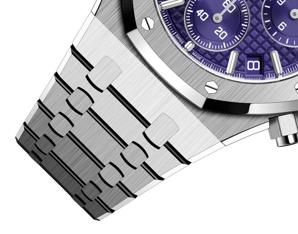 AUDEMARS PIGUET CHRONOGRAPH Purple Dial 41mm