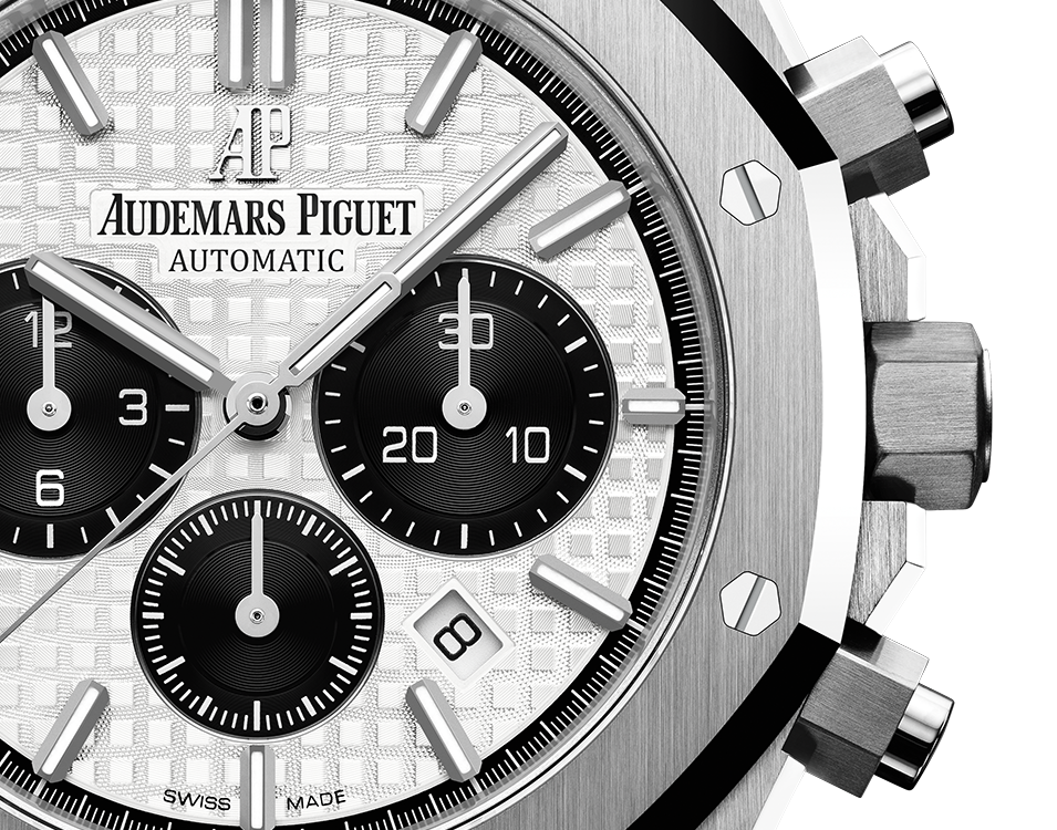 AUDEMARS PIGUET PANDA White Dial CHRONOGRAPH 41mm