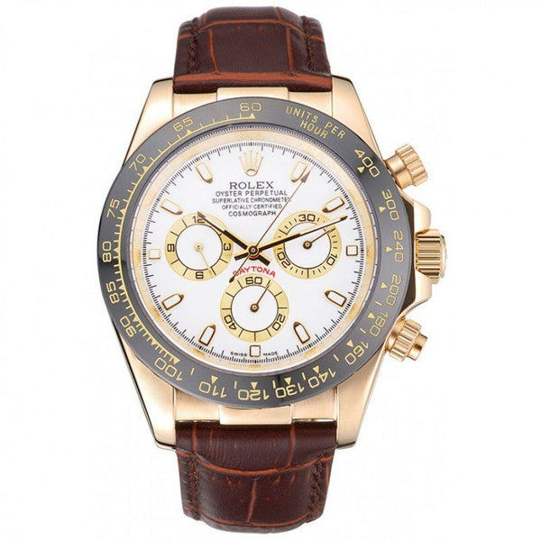 Rolex Cosmograph Daytona White Dial 622633 Men 39MM