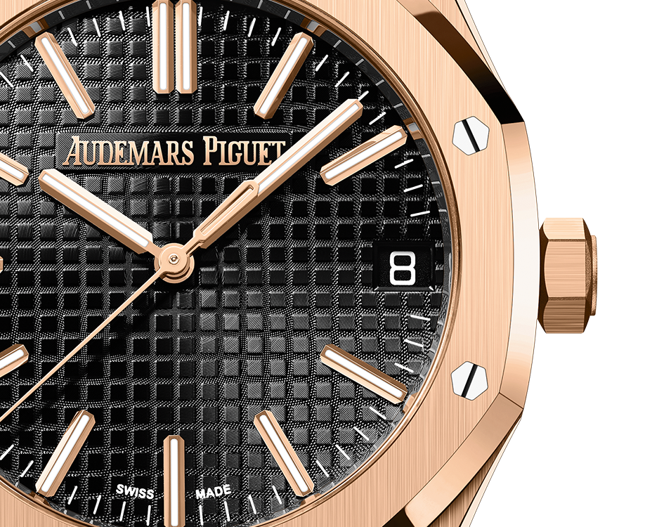 AUDEMARS PIGUET Pink Gold Black Dial 41mm