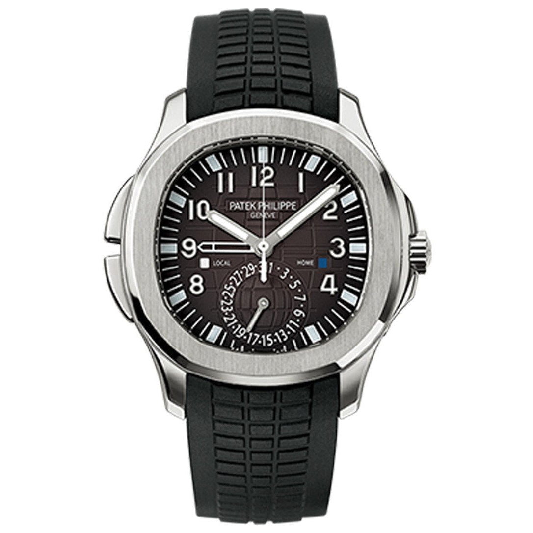 Aquanaut 5164A-001 Dual Time Black Dial 40mm