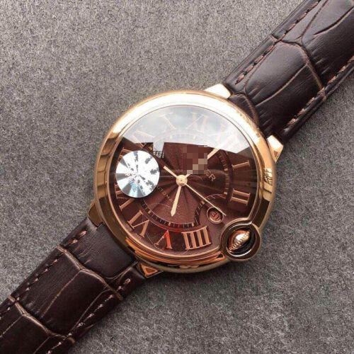 BALLON BLEU DE  W6920037 V6 FACTORY BROWN STRAP