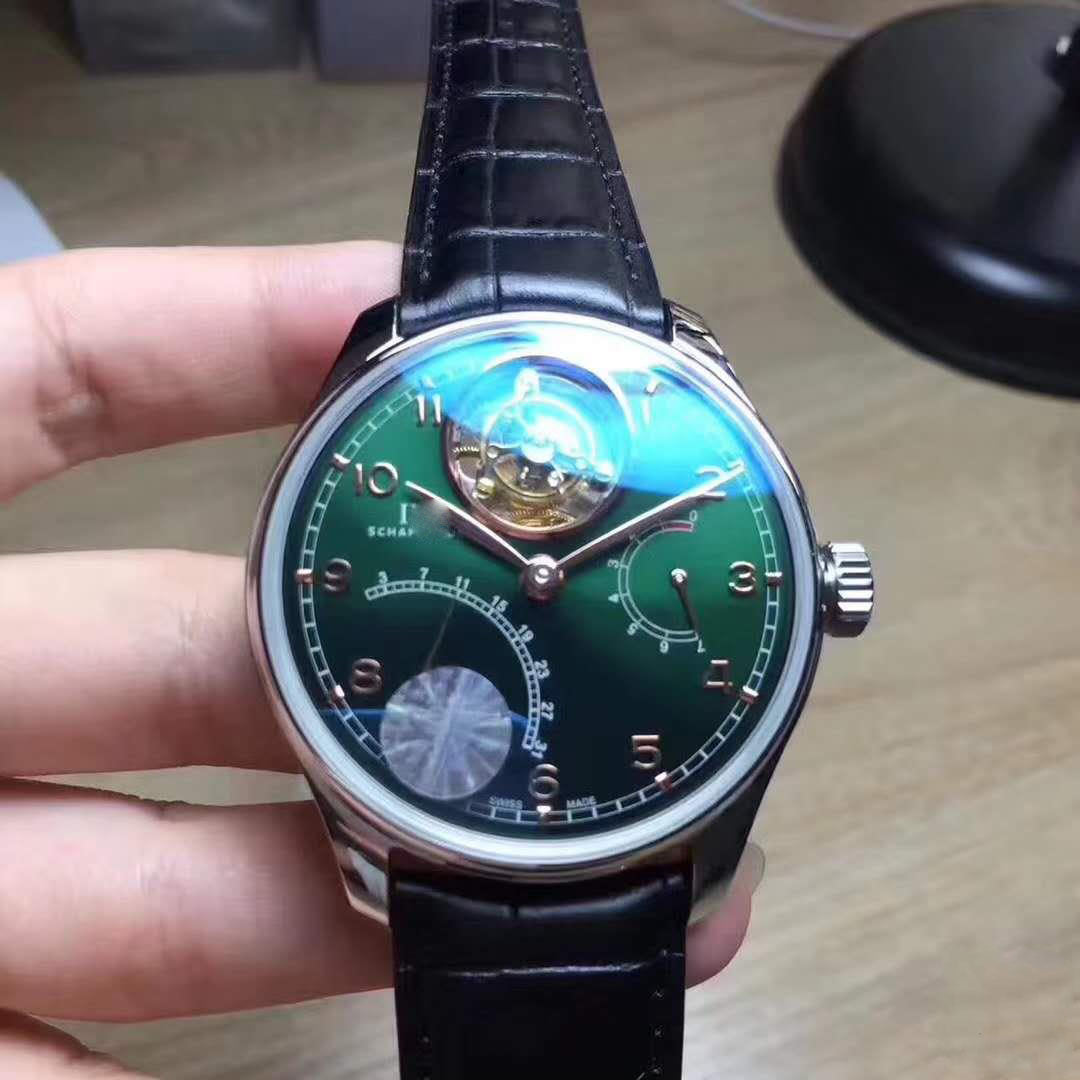 PORTUGUESE TOURBILLON YL FACTORY GREEN DIAL