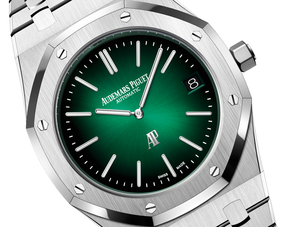 AUDEMARS PIGUET &ldquo;JUMBO&rdquo; Smoked Green Dial 39mm