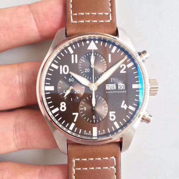 PILOT CHRONOGRAPH EDITION LE PETIT PRINCE IW377713 ZF FACTORY CHOCOLATE DIAL