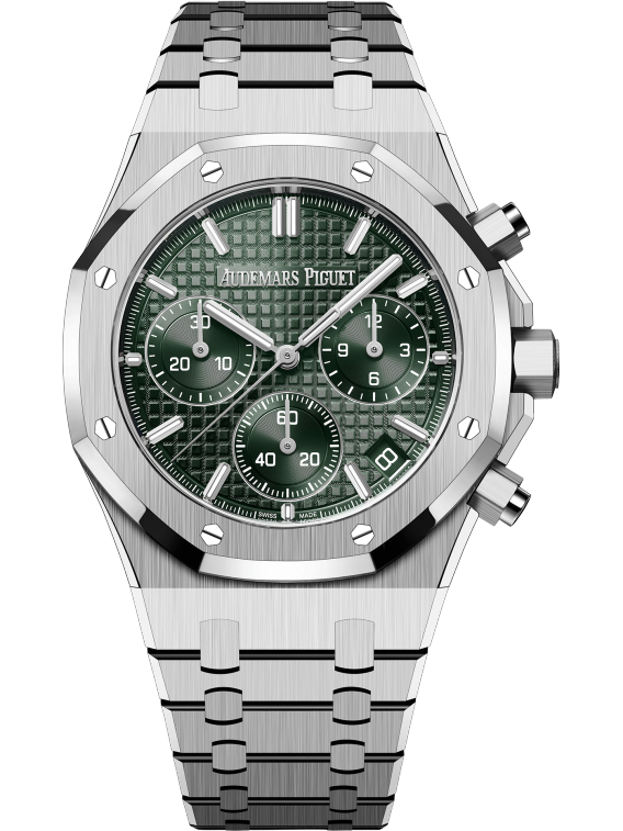 AUDEMARS PIGUET Khaki Green Dial CHRONOGRAPH 41mm