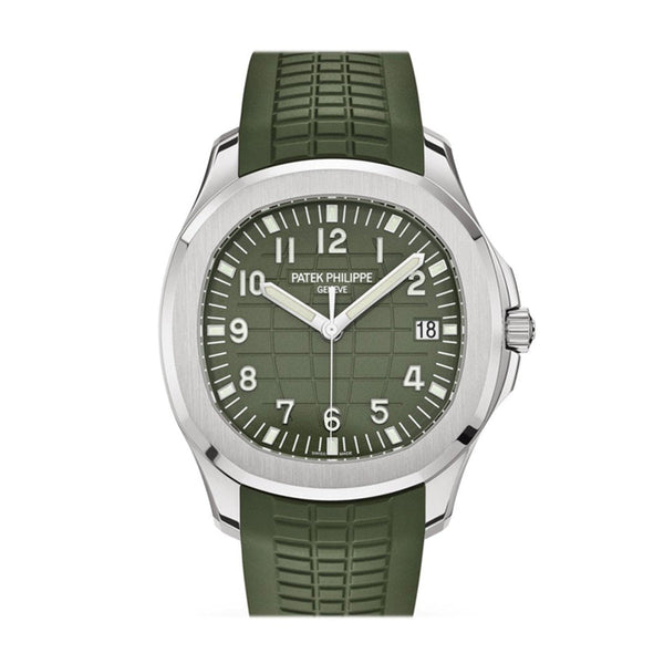 Aquanaut 5168G-010 Khaki Green Dial Watch 42mm