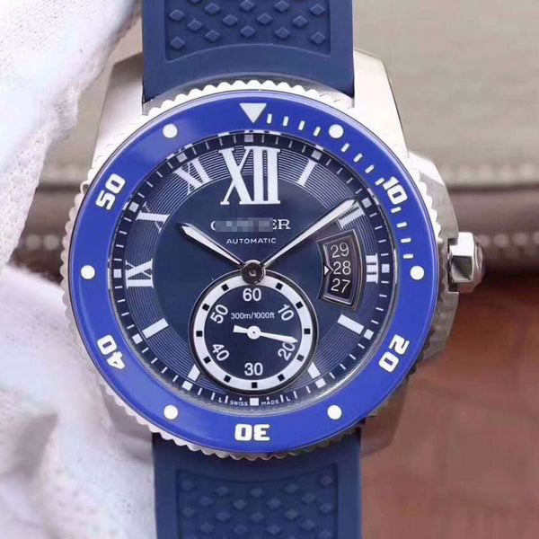 CALIBRE DE  DIVER WSCA0010 42MM JF FACTORY BLUE DIAL