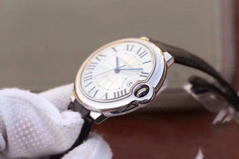 BALLON BLEU DE  42MM W6901351 V9 FACTORY SILVER DIAL