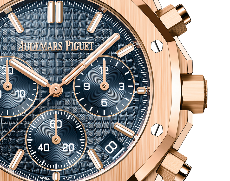 AUDEMARS PIGUET Pink Gold &ldquo;Bleu nuit nuage 50&rdquo; Dial CHRONOGRAPH 41mm