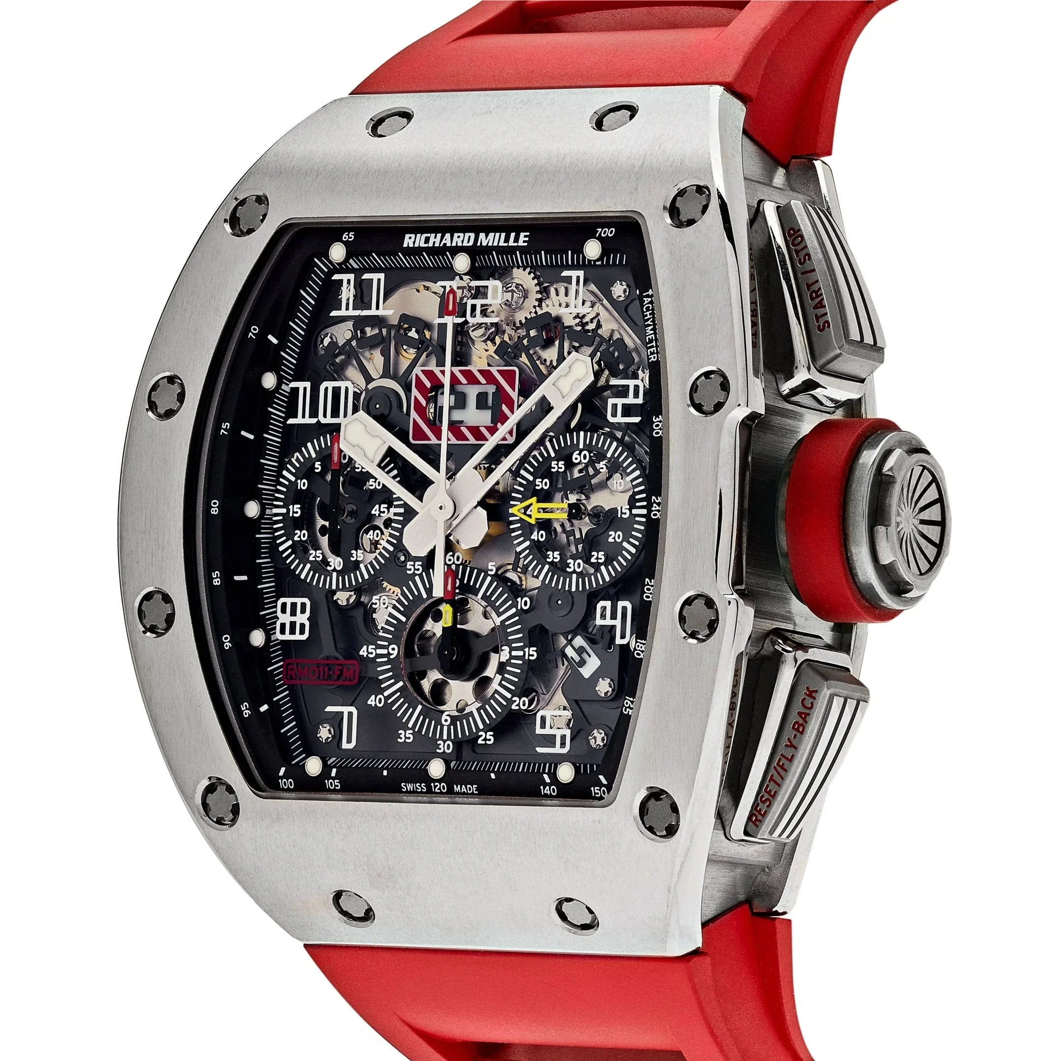 Richard Mille RM 011 Felipe Massa White Gold Titanium