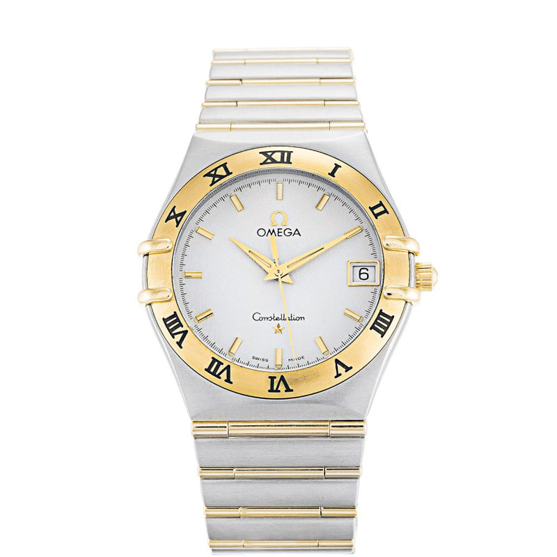 Omega Constellation 1212.30.00 Mens Steel Yellow Gold Quartz Watch